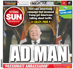 Cover of Ottawa Sun