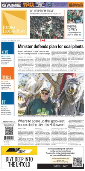 Cover of Regina Leader-Post