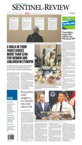 Cover of Sentinel-Review (Woodstock)