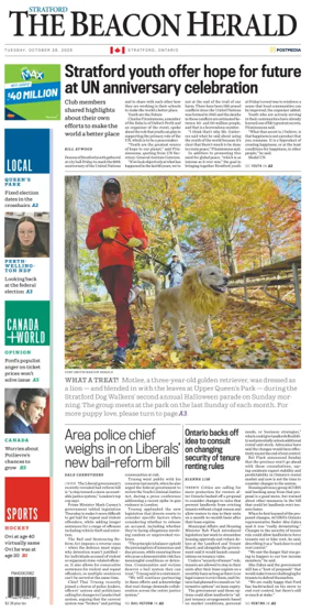 Cover of The Beacon Herald