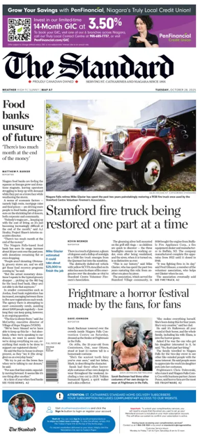 Cover of The Standard (St. Catharines)