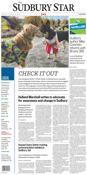 Cover of The Sudbury Star