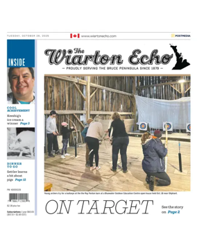 Cover of Wiarton Echo
