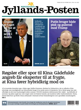 Cover of Jyllands-Posten