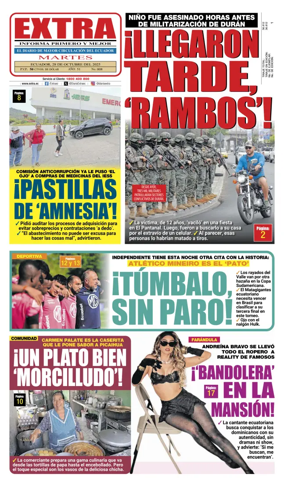 Cover of Diario Extra