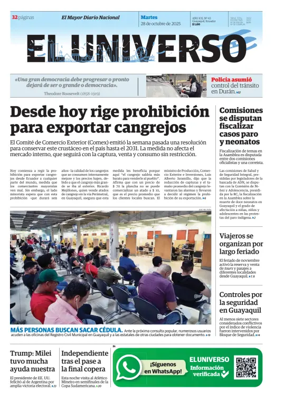 Cover of El Universo