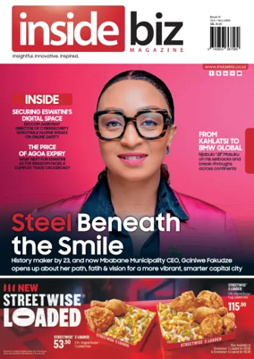 Cover of Inside Biz Magazine (Eswatini)