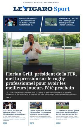 Cover of Le Figaro Sport
