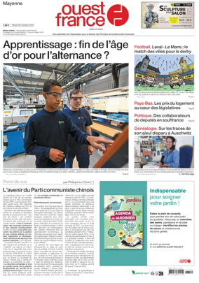 Cover of Ouest France (Laval)