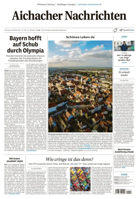 Cover of Aichacher Nachrichten