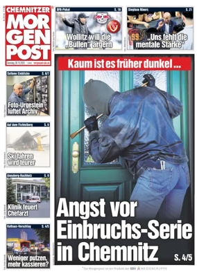 Cover of Chemnitzer Morgenpost