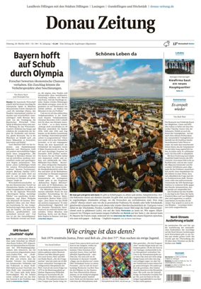 Cover of Donau Zeitung