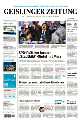 Cover of Geislinger Zeitung