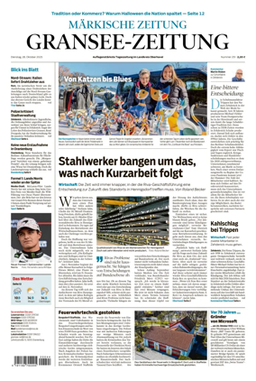 Cover of Gransee-Zeitung