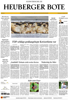 Cover of Heuberger Bote