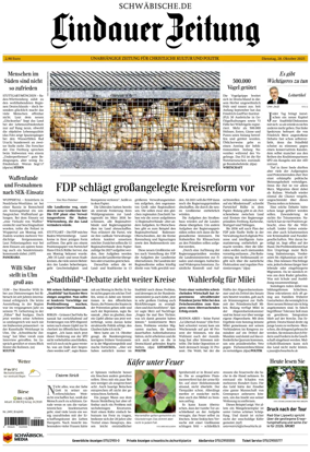 Cover of Lindauer Zeitung