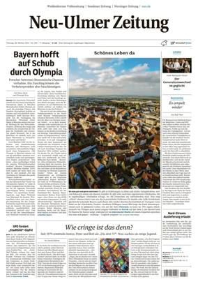 Cover of Neu-Ulmer Zeitung