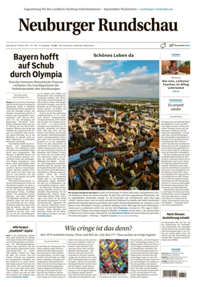 Cover of Neuburger Rundschau