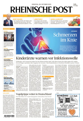 Cover of Rheinische Post – Düsseldorf Mitte/West/Ost/Nord/Süd
