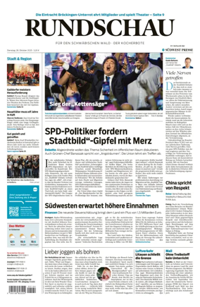 Cover of Rundschau für den Schwäbischen Wald – Der Kocherbote