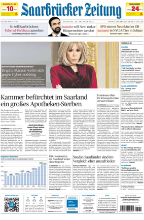 Cover of Saarbruecker Zeitung
