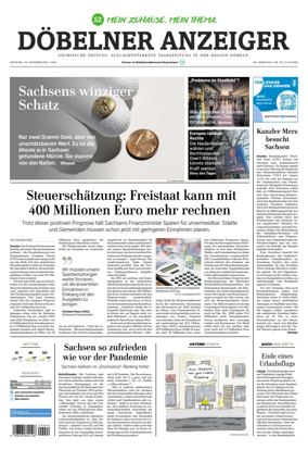 Cover of Sächsische Zeitung (Döbeln)