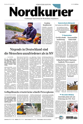 Cover of Strelitzer Zeitung
