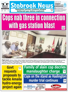Cover of Stabroek News