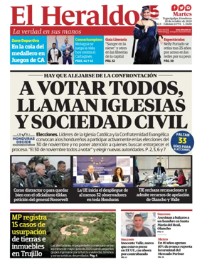Cover of Diario El Heraldo