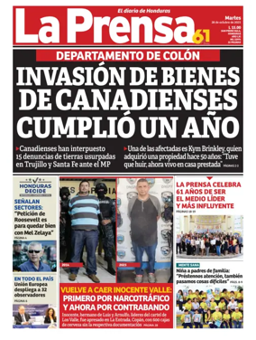 Cover of Diario La Prensa