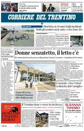 Cover of Corriere del Trentino