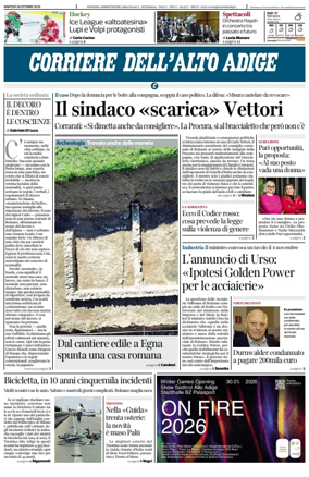 Cover of Corriere dell'Alto Adige