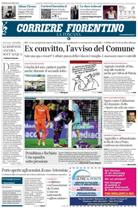 Cover of Corriere Fiorentino