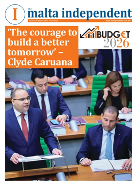 Cover of Malta Independent