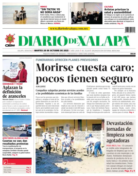Cover of Diario de Xalapa