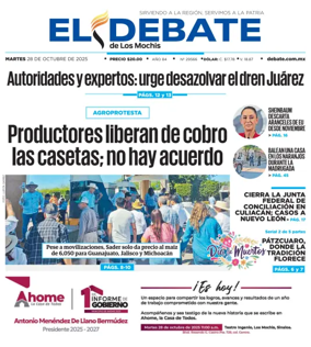 Cover of El Debate de Los Mochis
