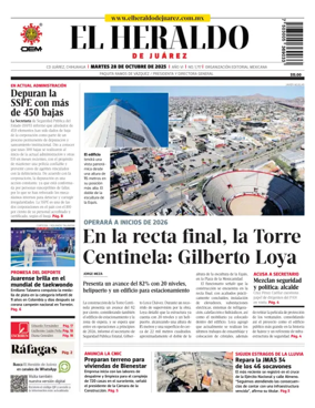 Cover of El Heraldo de Juarez