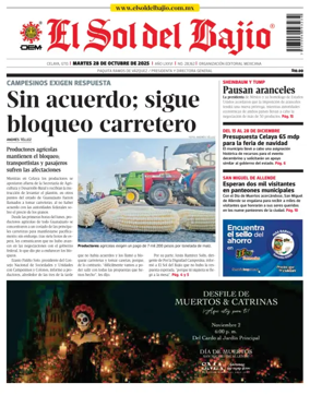 Cover of El Sol de Bajío