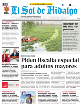 Cover of El Sol de Hidalgo