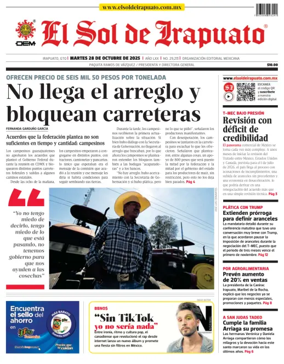 Cover of El Sol de Irapuato