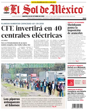 Cover of El Sol de Mexico