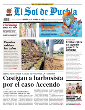 Cover of El Sol de Puebla