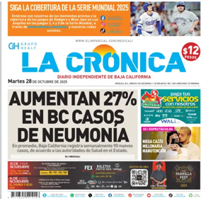 Cover of La Crónica
