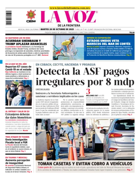 Cover of La Voz de la Frontera