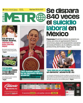 Cover of Publimetro Guadalajara