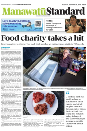 Cover of Manawatu Standard