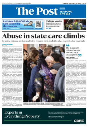 Cover of The Dominion Post