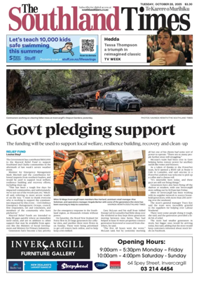 Cover of The Southland Times
