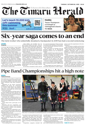 Cover of The Timaru Herald