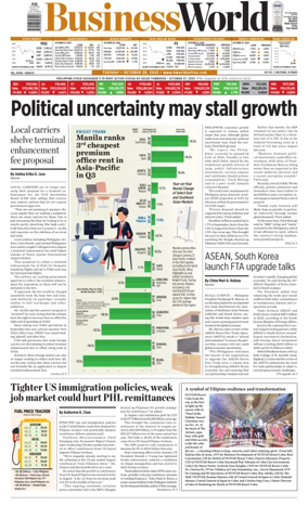 Cover of Business World 